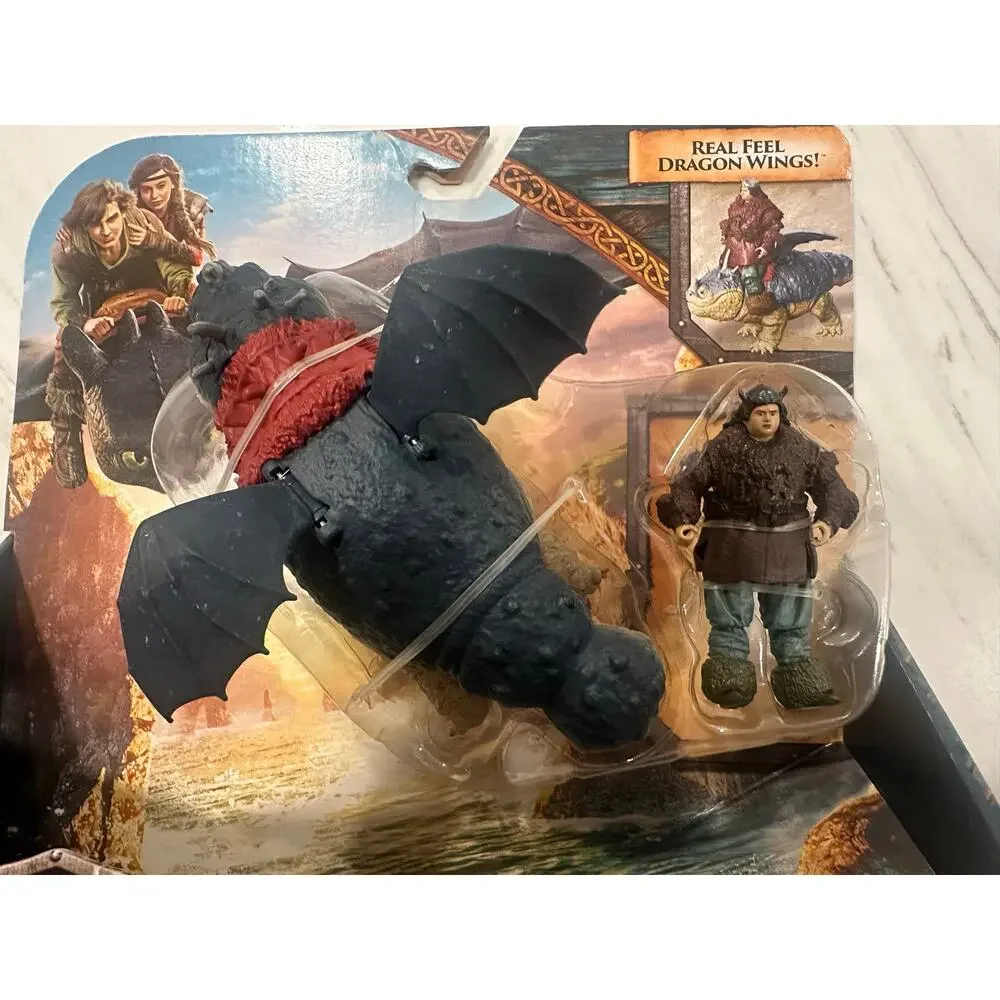 How to Train Your Dragon Gronckle & Fishlegs Figure Set Spin Master 2025 NEW